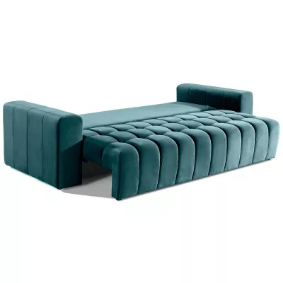 Sofa mit Stauraum ILANIS – hellblau