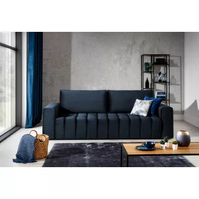 Sofa mit Stauraum ILANIS – dunkelblau