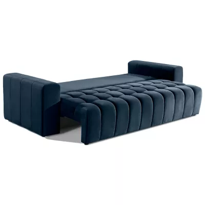 Sofa mit Stauraum ILANIS – dunkelblau