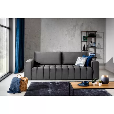 Sofa mit Stauraum ILANIS – Dunkelgrau