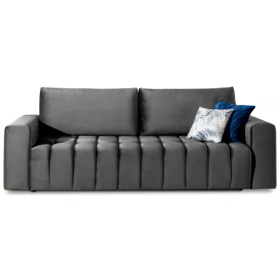 Sofa mit Stauraum ILANIS – Dunkelgrau