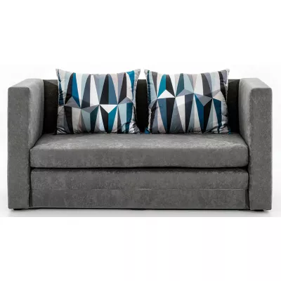 Kleines Schlafsofa CAELIS - grau
