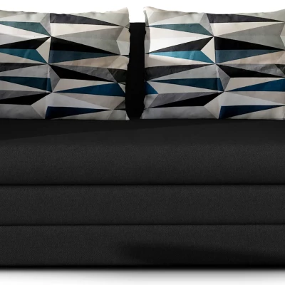 Kleines Schlafsofa CAELIS - schwarz