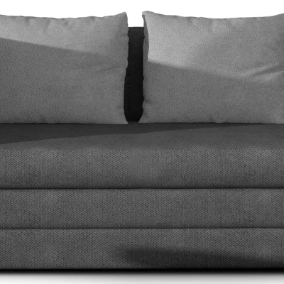 Kleines Schlafsofa CAELIS – dunkelgrau/grau
