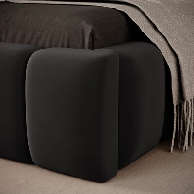 Einzelbett mit Polsterung 90x200 VEMIO 2 - braun