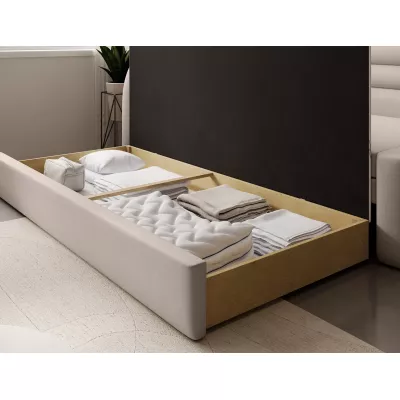 Schlafsofa 86x199 SLUROX - beige, linke Ausführung