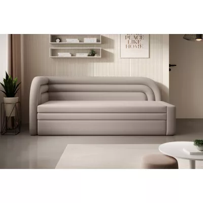 Schlafsofa 86x199 SLUROX - beige, linke Ausführung