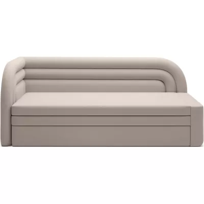 Schlafsofa 86x199 SLUROX - beige, linke Ausführung