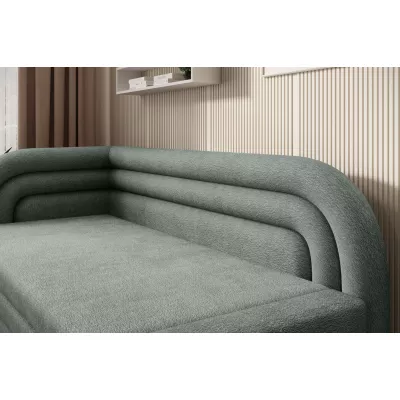 Schlafsofa 86x199 SLUROX - grün, linke Ausführung