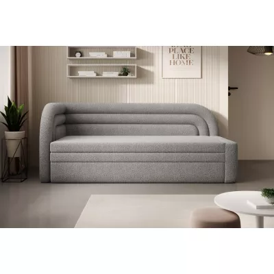 Schlafsofa 86x199 SLUROX - grau, links