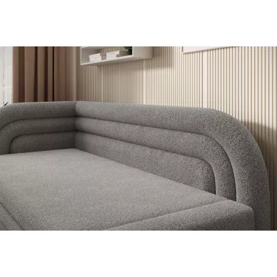 Schlafsofa 86x199 SLUROX - grau, links