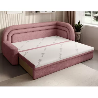 Schlafsofa 86x199 SLUROX - rosa, rechts