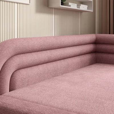 Schlafsofa 86x199 SLUROX - rosa, rechts