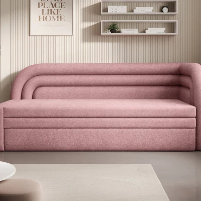 Schlafsofa 86x199 SLUROX - rosa, rechts