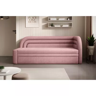 Schlafsofa 86x199 SLUROX - rosa, rechts