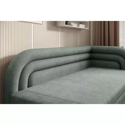 Schlafsofa 86x199 SLUROX - grün, rechts