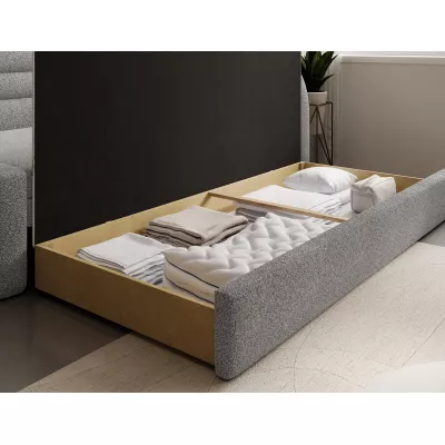 Schlafsofa 86x199 SLUROX - grau, rechts