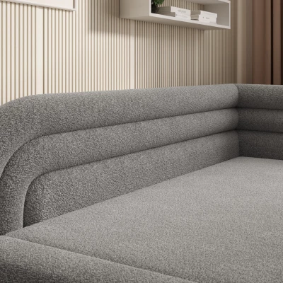 Schlafsofa 86x199 SLUROX - grau, rechts