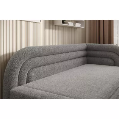 Schlafsofa 86x199 SLUROX - grau, rechts