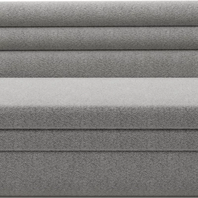 Schlafsofa 86x199 SLUROX - grau, rechts