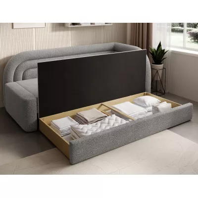 Schlafsofa 86x199 SLUROX - grau, rechts