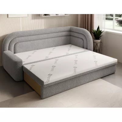 Schlafsofa 86x199 SLUROX - grau, rechts
