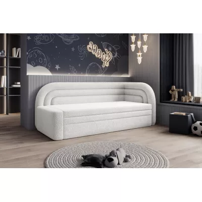 Schlafsofa 86x199 SLUROX - weiß, rechts