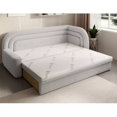Schlafsofa 86x199 SLUROX - weiß, rechts
