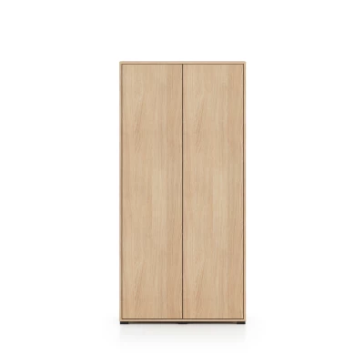Kleiderschrank 92 cm INDIGO - Eiche