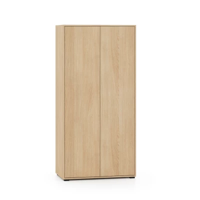 Kleiderschrank 92 cm INDIGO - Eiche