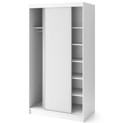 Spiegelschrank mit Schiebetüren 120 cm SELIORA - weiß