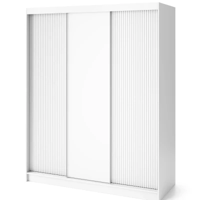 Kleiderschrank mit Schiebetüren 180 cm SELIORA - weiß