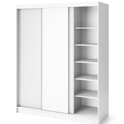 Kleiderschrank mit Schiebetüren 180 cm SELIORA - weiß