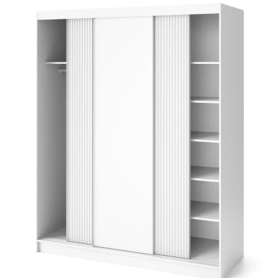 Kleiderschrank mit Schiebetüren 180 cm SELIORA - weiß