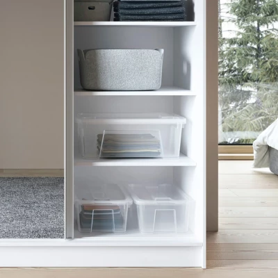 Spiegelschrank mit Schiebetüren, 180 cm, SELIORA – weiß