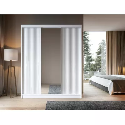 Spiegelschrank mit Schiebetüren, 180 cm, SELIORA – weiß