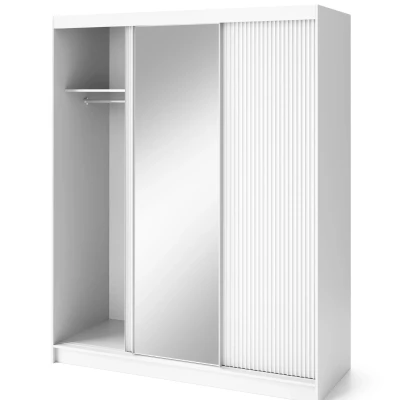 Spiegelschrank mit Schiebetüren, 180 cm, SELIORA – weiß