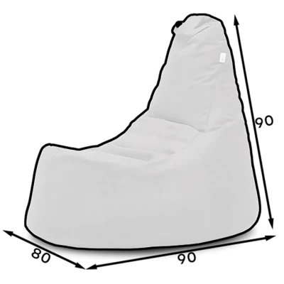 Sitzsack ZAYDEN - grau