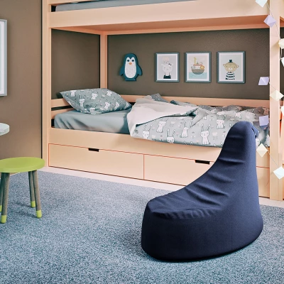 Sitzsack ZAYDEN - blau