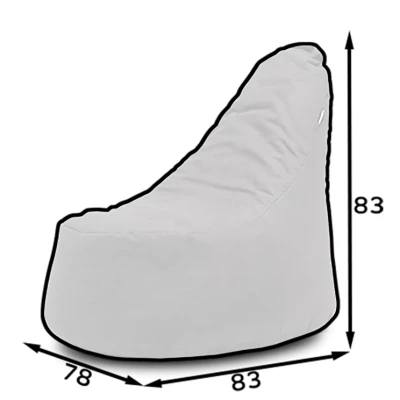 Sitzsack HADRIAN - grau
