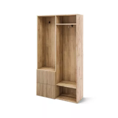 Flurwand SELESTIA – handgefertigte Eiche