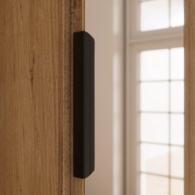 Flurwand SELESTIA – handgefertigte Eiche