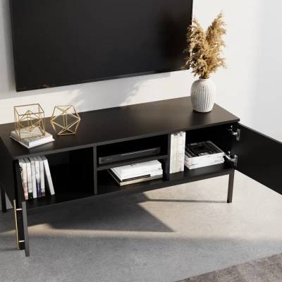TV-Ständer CYPBELINE – schwarz