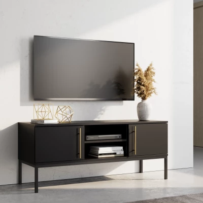 TV-Ständer CYPBELINE – schwarz