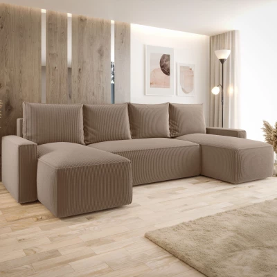 U-förmiges Sofa SOFTA - Kaffee