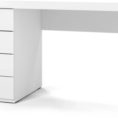Schreibtisch mit Schubladen ICARION - weiß