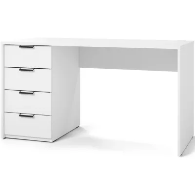Schreibtisch mit Schubladen ICARION - weiß