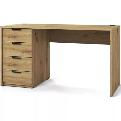Schreibtisch mit Schubladen ICARION – Eichenholz