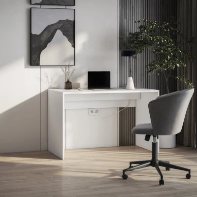 Bürotisch OBERYN - weiß