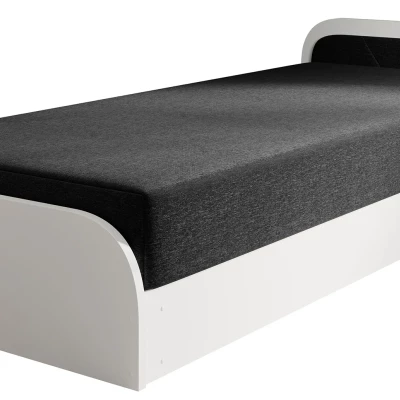 Kinderbett 80x190 SNUGORIA 1 - schwarz 1 / rechte Ausführung
